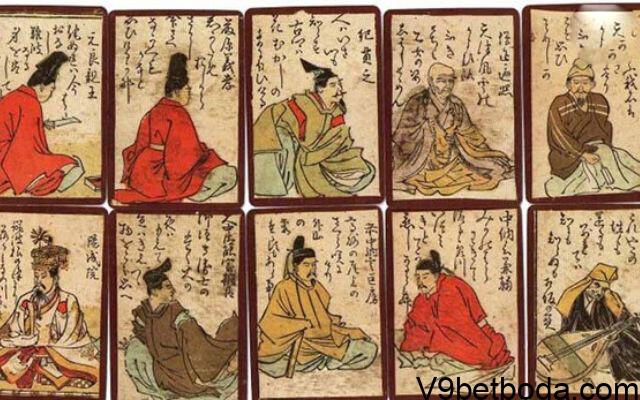 Các thẻ bài Karuta Uta Garuta sẽ in những câu thơ trong tập thơ Bách Nhân Thất Thủ 